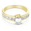 2.30CT Emerald and Princess Cut Diamonds Engagement Ring , picture number 0