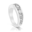 2.60CT Princess Cut Diamond Wedding Band , picture number 1