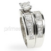 6.00CT Princess Cut Diamond Bridal Set , picture number 1