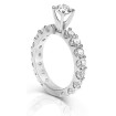 2.60CT Round Cut Diamonds Engagement Ring , picture number 1