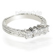 0.80CT Diamond Wedding Band - Princess Cut Diamonds , picture number 1