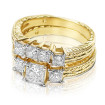 Princess Cut Diamond Bridal Set - 2.10CT Total Weight , picture number 0