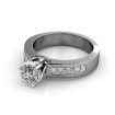 1.90CT Round and Princess Cut Diamonds Engagement Ring , picture number 2