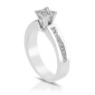 1.35CT Princess Cut Diamonds Engagement Ring , picture number 1