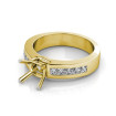 0.90CT Princess Cut Diamonds Engagement Ring , picture number 2