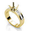 0.90CT Princess Cut Diamonds Engagement Ring , picture number 1