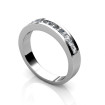 Princess Cut 1.10CT Diamond Wedding Band , picture number 1