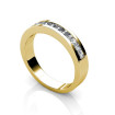 Princess Cut 1.10CT Diamond Wedding Band , picture number 1