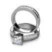 Diamond Bridal Set with 2.15CT Princess Cut Diamonds , picture number 0