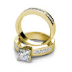Diamond Bridal Set with 2.15CT Princess Cut Diamonds , picture number 2