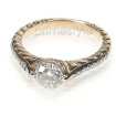 1.35CT Round Cut Diamonds Engagement Ring , picture number 1