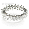 3.60CT Round Cut Diamonds Eternity Band , picture number 0