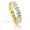 3.60CT Round Cut Diamonds Eternity Band , picture number 1