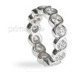 3.10CT Round Cut Diamonds Eternity Band , picture number 1