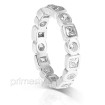 1.50CT Round and Princess Cut Diamonds Eternity Band , picture number 1