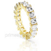 4.60CT Princess Cut Diamonds Eternity Band , picture number 1