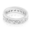 4.00CT Round Cut Diamonds Eternity Band , picture number 2