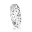 4.00CT Round Cut Diamonds Eternity Band , picture number 1