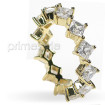 4.20CT Princess Cut Diamonds Eternity Band , picture number 1