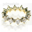 4.20CT Princess Cut Diamonds Eternity Band , picture number 0