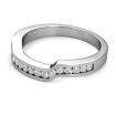Diamond Wedding Band with 0.45CT Round Cut Diamonds , picture number 1
