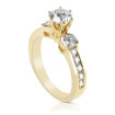 1.20CT Round Cut Diamonds Engagement Ring , picture number 1