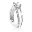 1.80CT Princess and Round Cut Diamonds Engagement Ring , picture number 1