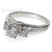 1.55CT Round Cut Diamonds Engagement Ring , picture number 2