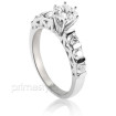 1.40CT Round Cut Diamonds Engagement Ring , picture number 1