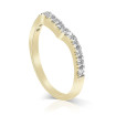 0.30CT Round Cut Diamond Wedding Band , picture number 1