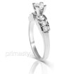 0.95CT Princess Cut Diamonds Engagement Ring , picture number 1