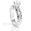 1.60CT Round Cut Diamonds Engagement Ring , picture number 1