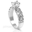 1.55CT Oval and Round Cut Diamonds Engagement Ring , picture number 1