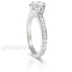1.35CT Round Cut Diamonds Engagement Ring , picture number 1