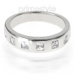 Princess Cut 0.65CT Diamond Wedding Band , picture number 2