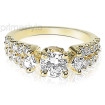 1.75CT Round and Princess Cut Diamonds Engagement Ring , picture number 0