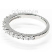 0.60CT Round Cut Diamond Wedding Band , picture number 1