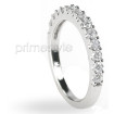 0.60CT Round Cut Diamond Wedding Band , picture number 2