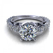 2.50CT Round Cut Diamonds Engagement Ring , picture number 1