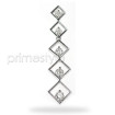 0.80CT Diamond 14KT White Gold (VS1-VS2 Clarity) Diamond Journey Pendant. , picture number 0