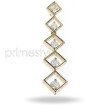 0.80CT Diamond 18KT Yellow Gold (VS2-SI1 Clarity) Diamond Journey Pendant. , picture number 1