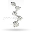14KT White Gold 1.10CT Diamond Journey Pendant. , picture number 1