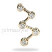 18KT Yellow Gold 0.95CT Diamonds (VS2-SI1 Clarity) Diamond Journey Pendant. , picture number 1