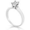 0.45CT Emerald Cut Diamond Solitaire Ring , picture number 1