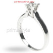 Platinum Princess Cut Solitaire Ring , picture number 1