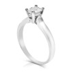 0.25CT Radiant Cut Diamond Solitaire Ring , picture number 1