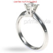 Platinum Princess Cut Solitaire Ring , picture number 1