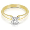 0.35CT Princess Cut Diamond Solitaire Ring , picture number 0