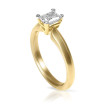 0.35CT Radiant Cut Diamond Solitaire Ring , picture number 1