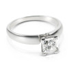 0.35CT Princess Cut Diamond Solitaire Ring , picture number 2